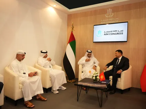 Meetings of the Tamchy SFIT delegation with government and business institutions of the Gulf states at AIM Congress in Dubai